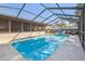 Inviting screened-in pool area with ample seating for lounging and entertaining at 1111 Lakemont Dr, Valrico, FL 33594