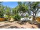 Spacious backyard perfect for outdoor relaxation and entertaining at 1516 Santa Anna Dr, Dunedin, FL 34698
