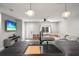 Bright open-plan living and kitchen area with modern finishes at 1516 Santa Anna Dr, Dunedin, FL 34698