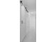 Hallway features a modern barn door, white trim and updated lighting at 302 Patty Dr, Oldsmar, FL 34677