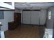 Unfinished basement featuring exposed ceiling and appliances, offering potential for customization at 6326 55Th N Ave, St Petersburg, FL 33709