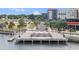 Riverside view of Armature Works, a scenic waterfront area with picnic tables and green spaces at 905 W Fribley St, Tampa, FL 33603
