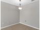 Cozy dining area with tile flooring, overhead lighting, and neutral paint at 9519 Newdale Way # 202, Riverview, FL 33578