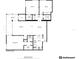 Detailed floor plan showcasing the layout of the home, including bedrooms, living spaces, and bathrooms at 12300 Vonn Rd # 7107, Largo, FL 33774