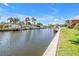 The waterfront canal features a private boat dock and offers convenient access to boating and water activities at 1449 45Th Ne Ave, St Petersburg, FL 33703