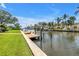 The waterfront canal features a private boat dock and offers convenient access to boating and water activities at 1449 45Th Ne Ave, St Petersburg, FL 33703