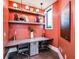 Cozy home office features built-in desk, decor, and a modern workspace at 17244 Tortoise Crown Blvd, Land O Lakes, FL 34638