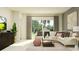 Bright living room with open space, large windows providing natural light, and comfortable seating area at 17244 Tortoise Crown Blvd, Land O Lakes, FL 34638