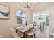 Elegant dining room with modern lighting and ample seating at 1750 Dayton S St, St Petersburg, FL 33712