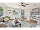 Cozy living room with a serene ambiance and plenty of natural light at 1750 Dayton S St, St Petersburg, FL 33712