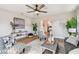 Inviting living room with modern furnishings and an open layout at 1750 Dayton S St, St Petersburg, FL 33712