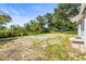 Spacious backyard with partial fencing and ample room for outdoor activities at 2305 N 48Th St, Tampa, FL 33605