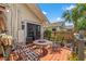 Backyard deck and outdoor seating area at 2450 2Nd N Ave, St Petersburg, FL 33713