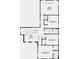 Floor plan showcasing the layout of the second floor with multiple bedrooms and a game room at 34053 Anchor Light Ln, Wesley Chapel, FL 33543