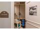 Functional kiln room featuring equipment and supplies for pottery and ceramic projects at 4821 Grand Banks Dr, Wimauma, FL 33598