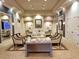 Elegant lobby area with comfortable seating and stylish decor at 4821 Grand Banks Dr, Wimauma, FL 33598