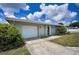 Charming single-story home featuring an attached garage and well-maintained landscaping at 5480 Orange Blossom N Rd, Pinellas Park, FL 33782