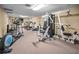Community gym featuring modern exercise equipment and natural light, perfect for fitness enthusiasts at 5480 Orange Blossom N Rd, Pinellas Park, FL 33782