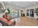 Inviting lobby area with comfortable seating, tile flooring, and access to community amenities at 5480 Orange Blossom N Rd, Pinellas Park, FL 33782