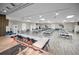 Bright meeting room with tables and chairs, perfect for gatherings and events at 5480 Orange Blossom N Rd, Pinellas Park, FL 33782