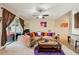 Cozy living room with plush seating and sliding glass doors to outdoor patio at 601 52Nd Ter N, St Petersburg, FL 33703