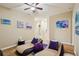 Comfortable sitting area featuring modern decor and bright natural light at 601 52Nd Ter N, St Petersburg, FL 33703