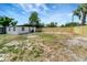 Spacious backyard featuring a shed, a new privacy fence and plenty of room to design the perfect space at 6403 N Lois Ave, Tampa, FL 33614