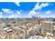 Aerial shot pointing to building within Tampa, showcasing location and proximity to downtown attractions at 1120 E Kennedy Blvd # 1127, Tampa, FL 33602