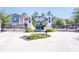 The welcoming entrance to Lakeview at Citrus Park, featuring attractive signage and well-kept landscaping at 14245 Damselfly Dr, Tampa, FL 33625