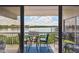 Beautiful balcony view of the inter-coastal waterways, boats and docks at 19925 Gulf Blvd # 105, Indian Shores, FL 33785