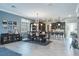 Open-concept dining room seamlessly transitions to the kitchen at 21874 Crest Meadow Dr, Land O Lakes, FL 34637