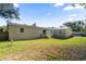 Expansive backyard with a well-maintained lawn and a peaceful setting at 26438 Glenwood Dr, Wesley Chapel, FL 33544