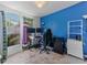 Bedroom with plush carpeting, neutral paint, and natural light at 26438 Glenwood Dr, Wesley Chapel, FL 33544