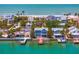 Waterfront home with a private dock, offering direct access to the water for boating and recreation at 2903 Pass A Grille Way, St Pete Beach, FL 33706