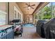 Relax on this beautiful, screened-in patio with brick pavers and outdoor kitchen perfect for entertaining at 3041 Colonial Ridge Dr, Brandon, FL 33511