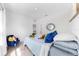 Inviting bedroom features a comfortable bed, stylish accents, and a serene ambiance at 35552 Shade Fern Ln, Zephyrhills, FL 33541