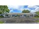 A row of cozy condos with blue awnings offer a charming facade and ample parking at 366 47Th N Ave # 3, St Petersburg, FL 33703