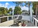 Waterfront property featuring a private dock and bench seating at 3800 Shore Acres Ne Blvd, St Petersburg, FL 33703
