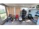 Florida room with tiled floors and comfortable seating at 4851 W Gandy Blvd # 23C, Tampa, FL 33611