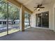 An open patio with lots of natural light at 5048 Sunridge Palms Dr # 103, Tampa, FL 33617