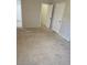 Large bedroom leads to the ensuite bathroom and walk-in closet at 5101 Corvette Dr, Tampa, FL 33624