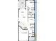 Open-concept floor plan with spacious living area, modern kitchen, owner's retreat, and lanai at 5717 Spivey Ct, Wesley Chapel, FL 33545