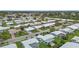 Quaint homes are neatly arranged in a well-maintained neighborhood with lush landscaping and paved streets at 9226 41St N St, Pinellas Park, FL 33782