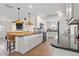 Stylish kitchen with stainless steel appliances, granite countertops, and custom pendant lighting at 9226 41St N St, Pinellas Park, FL 33782