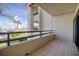 Balcony view of the marina, perfect for relaxing and enjoying the beautiful boats at 128 1St Street E. # 102, Tierra Verde, FL 33715