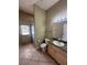 Full bathroom featuring a vanity, toilet, and enclosed shower at 13632 Deventer Ct., Hudson, FL 34667