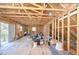 Spacious unfinished attic with exposed beams, awaiting customization at 16930 Sweetwater Rd, Dade City, FL 33523