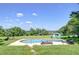 Inviting backyard pool area with comfortable lounge chairs and scenic views, perfect for relaxation at 16930 Sweetwater Rd, Dade City, FL 33523