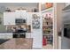 Kitchen pantry showing storage space at 3611 Natural Trace St, Plant City, FL 33565