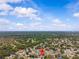 Aerial neighborhood shot, indicating the property's location close to community parks at 4120 Tyndale Dr, Brandon, FL 33511